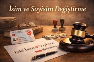 İsim ve Soyisim Değiştirme